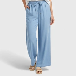 Calça Feminina Reta Chic Top com Bolso