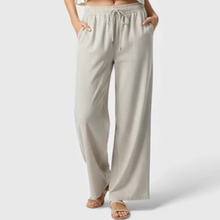 Calça Feminina Reta Chic Top com Bolso