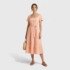Vestido Midi Romântico Três Marias Chic Top