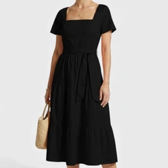 Vestido Midi Romântico Três Marias Chic Top