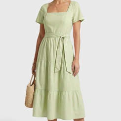 Vestido Midi Romântico Três Marias Chic Top