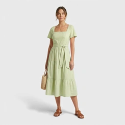 Vestido Midi Romântico Três Marias Chic Top