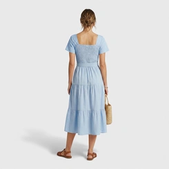 Vestido Midi Romântico Três Marias Chic Top