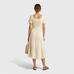 Vestido Midi Romântico Três Marias Chic Top