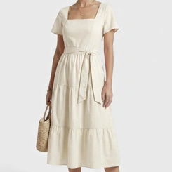 Vestido Midi Romântico Três Marias Chic Top