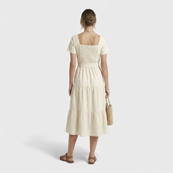 Vestido Midi Romântico Três Marias Chic Top