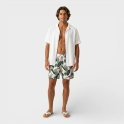 Bermuda Masculina Shorts Masculino Estampada Para Verão Praia Piscina Costa Boy