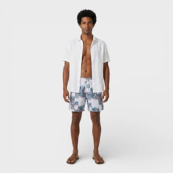 Bermuda Masculina Shorts Masculino Estampada Para Verão Praia Piscina Costa Boy