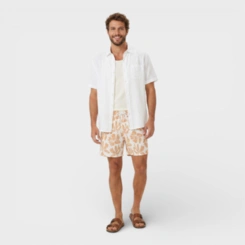 Bermuda Masculina Shorts Masculino Estampada Para Verão Praia Piscina Costa Boy