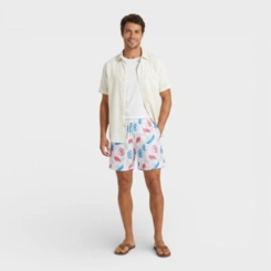 Bermuda Masculina Shorts Masculino Estampada Para Verão Praia Piscina Costa Boy