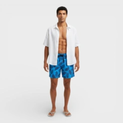 Bermuda Masculina Shorts Masculino Estampada Para Verão Praia Piscina Costa Boy
