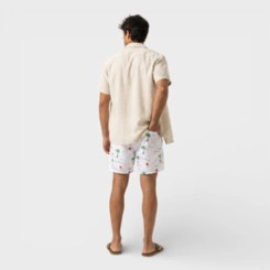 Bermuda Masculina Shorts Masculino Estampada Para Verão Praia Piscina Costa Boy