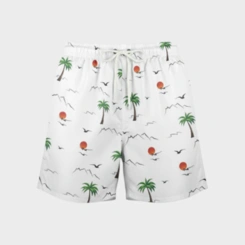 Bermuda Masculina Shorts Masculino Estampada Para Verão Praia Piscina Costa Boy