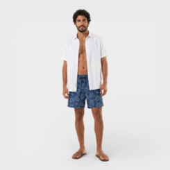 Bermuda Masculina Shorts Masculino Estampada Para Verão Praia Piscina Costa Boy