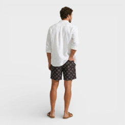 Bermuda Masculina Shorts Masculino Estampada Para Verão Praia Piscina Costa Boy