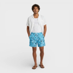 Bermuda Masculina Shorts Masculino Estampada Para Verão Praia Piscina Costa Boy
