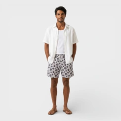 Bermuda Masculina Shorts Masculino Estampada Para Verão Praia Piscina Costa Boy