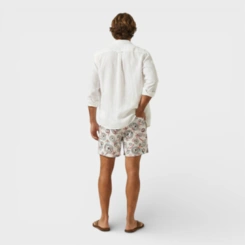 Bermuda Masculina Shorts Masculino Estampada Para Verão Praia Piscina Costa Boy