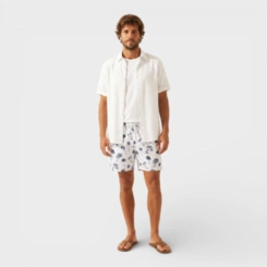 Bermuda Masculina Shorts Masculino Estampada Para Verão Praia Piscina Costa Boy