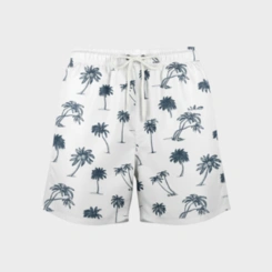 Bermuda Masculina Shorts Masculino Estampada Para Verão Praia Piscina Costa Boy