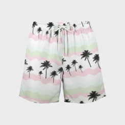 Bermuda Masculina Shorts Masculino Estampada Para Verão Praia Piscina Costa Boy