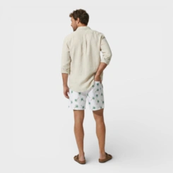 Bermuda Masculina Shorts Masculino Estampada Para Verão Praia Piscina Costa Boy