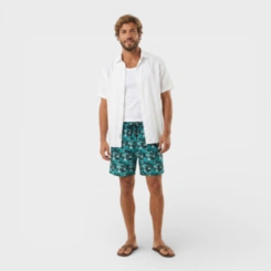 Bermuda Masculina Shorts Masculino Estampada Para Verão Praia Piscina Costa Boy
