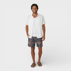 Bermuda Masculina Shorts Masculino Estampada Para Verão Praia Piscina Costa Boy