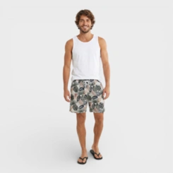 Bermuda Masculina Shorts Masculino Estampada Para Verão Praia Piscina Costa Boy
