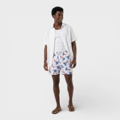 Bermuda Masculina Shorts Masculino Estampada Para Verão Praia Piscina Costa Boy