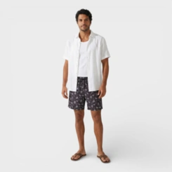 Bermuda Masculina Shorts Masculino Estampada Para Verão Praia Piscina Costa Boy