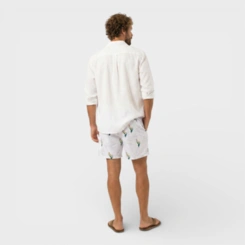 Bermuda Masculina Shorts Masculino Estampada Para Verão Praia Piscina Costa Boy