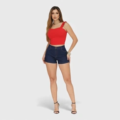 Shorts Feminino Jeans Human Body