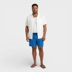 Bermuda Masculina Lisa Plus Size Costa Boy