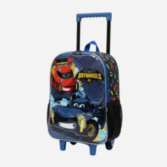 Kit Mochila De Rodinhas E Lancheira Batwheels Luxcel