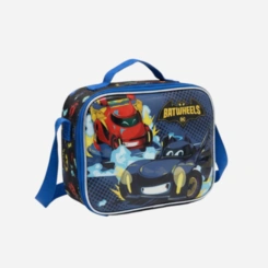 Kit Mochila De Rodinhas E Lancheira Batwheels Luxcel