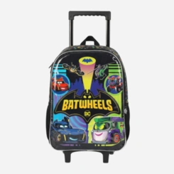 Kit Mochila De Rodinhas E Lancheira Batwheels Luxcel
