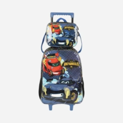 Kit Mochila De Rodinhas E Lancheira Batwheels Luxcel