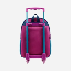 Kit Mochila De Rodinhas E Lancheira Pequena Sereia Xeryus