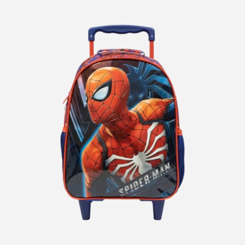Mochila Infantil De Rodinhas Homem Aranha Xeryus