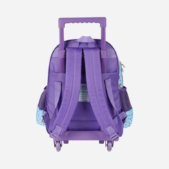 Kit Mochila De Rodinhas E Lancheira Unicórnio Luxcel