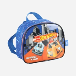 Kit Mochila De Rodinhas E Lancheira Hot Wheels Luxcel