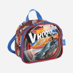 Kit Mochila De Rodinhas E Lancheira Hot Wheels Luxcel