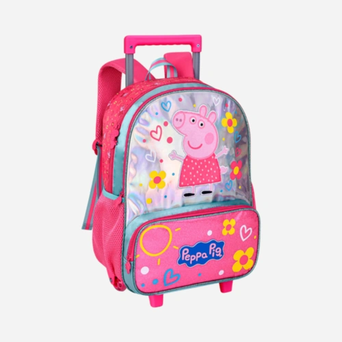 Mochila de Rodinhas Peppa Pig Original Clio Style
