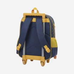 Mochila Rodinhas Gamer Video Game Menino Azul Escolar Clio Style