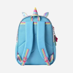 Mochila Escolar Costas Holográfica Unicórnio 3D Magic Clio