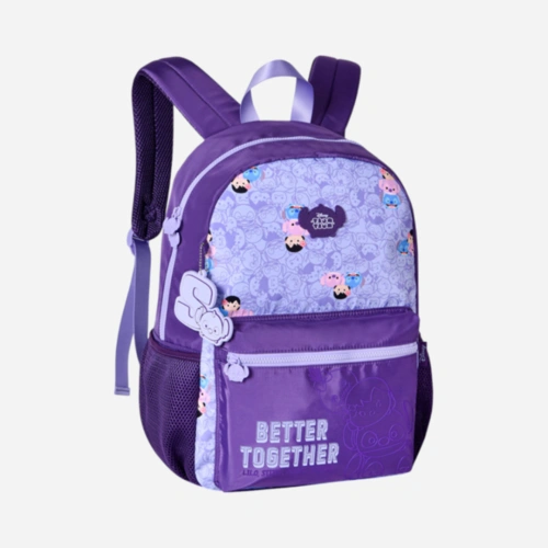Mochila de Costas Stitch Disney Roxo Juvenil Clio Original