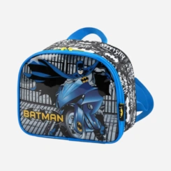 Kit Mochila De Rodinhas E Lancheira Batman Luxcel