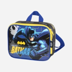Kit Mochila De Rodinhas E Lancheira Batman Luxcel