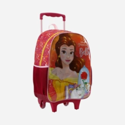 Mochila Infantil De Rodinhas Princesa Bela Xeryus